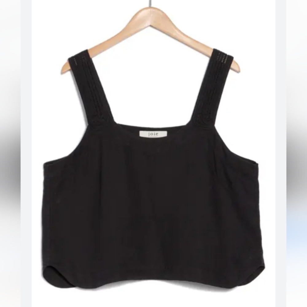 Joie Linen Paisley Sleeveless Top - Picture 6 of 9